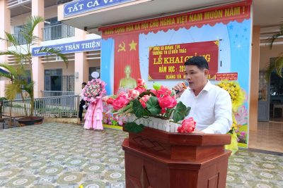 KHÔNG KHÍ BUỔI KHAI GIẢNG NĂM HỌC MỚI 2025 – 2026