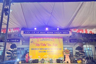 TỔ CHỨC HỘI DIỄN VĂN NGHỆ CHÀO MỪNG 43 NĂM NGÀY NHÀ GIÁO VIỆT NAM (20/11/1982 – 20/11/2025)